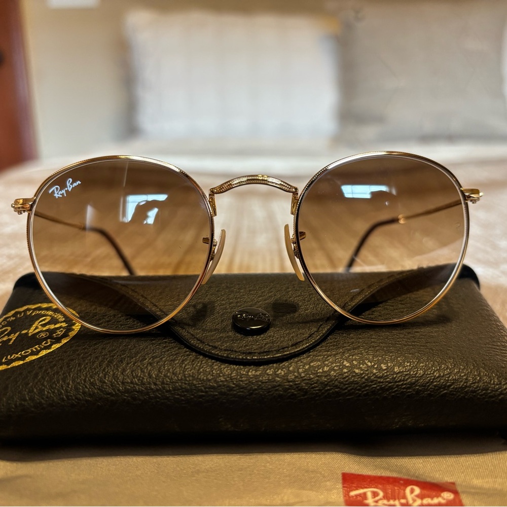 Ray-Ban Legend Collection 47 mm Round Sunglasses - Picture 4 of 8